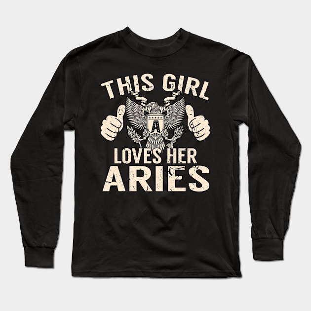 ARIES Long Sleeve T-Shirt by Jeffrey19988